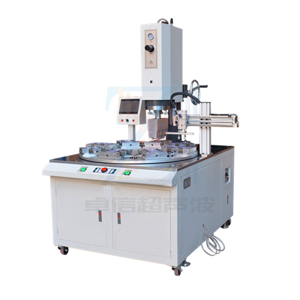 15KHz 4200W Turntable Automatic Ultrasonic PVC PET Blister Clamshell Packaging Welding Sealing Machine with Unloader